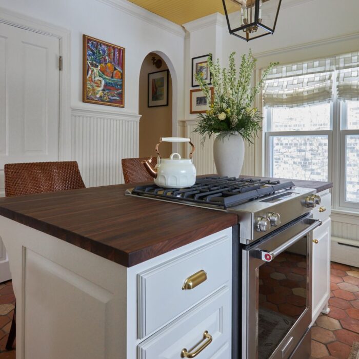 Story Hills Renovation Closed Kitchen Counter View